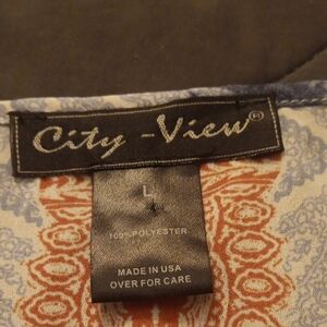 City-View Patterned Garment